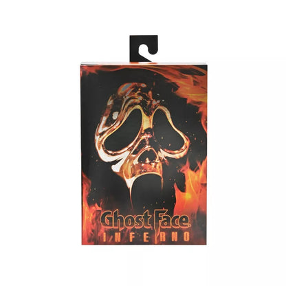 Ghost Face - Figura a escala de 7 pulgadas Ultimate - Ghost Face Inferno