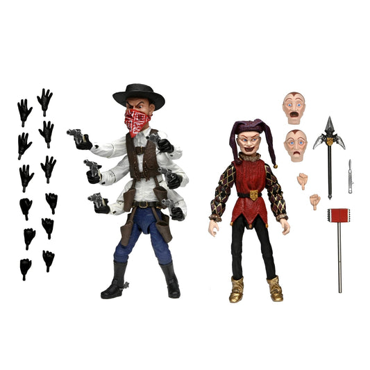 NECA - Puppet Master - Six Shooter & Jester Ultimate! (2 Pack) (Figuras de 7")