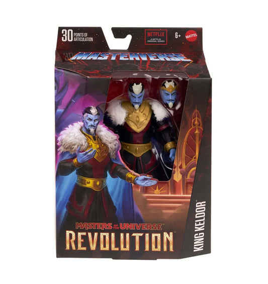 MATTEL - Motu Core - Masterverse Revolution - King Keldor (Figura de 7")