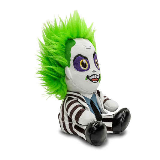 KID ROBOT - Beetlejuice in Striped Suit Phunny Plush (Peluche de 8" para ventana)