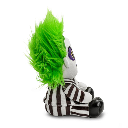 KID ROBOT - Beetlejuice in Striped Suit Phunny Plush (Peluche de 8" para ventana)