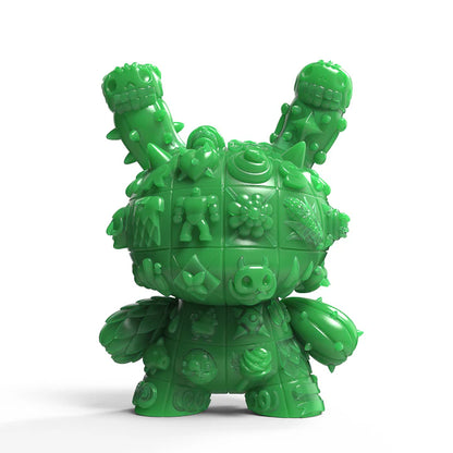 KIDROBOT - Monolith Dunny Sculpted Vinyl Art Toy - Robot Soda: Jade (Edición Limitada de 300 piezas)