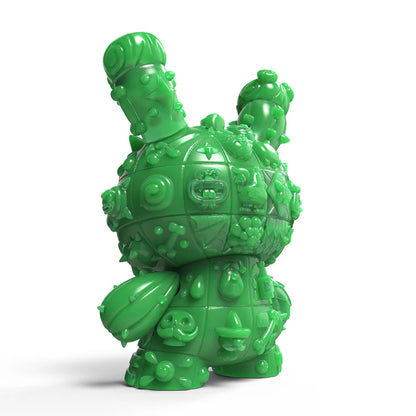 KIDROBOT - Monolith Dunny Sculpted Vinyl Art Toy - Robot Soda: Jade (Edición Limitada de 300 piezas)
