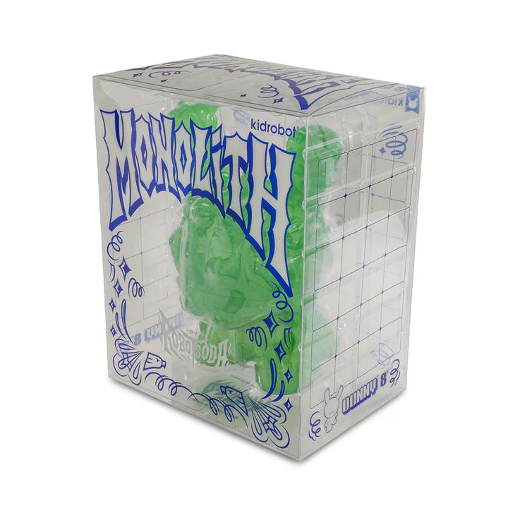 KIDROBOT - Monolith Dunny Sculpted Vinyl Art Toy - Robot Soda: Jade (Edición Limitada de 300 piezas)