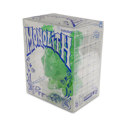 KIDROBOT - Monolith Dunny Sculpted Vinyl Art Toy - Robot Soda: Jade (Edición Limitada de 300 piezas)