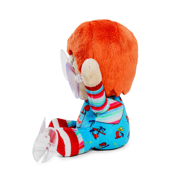 KID ROBOT - Child's Play 2: Chucky Plush Window Clinger (Peluche de 8" para ventana)