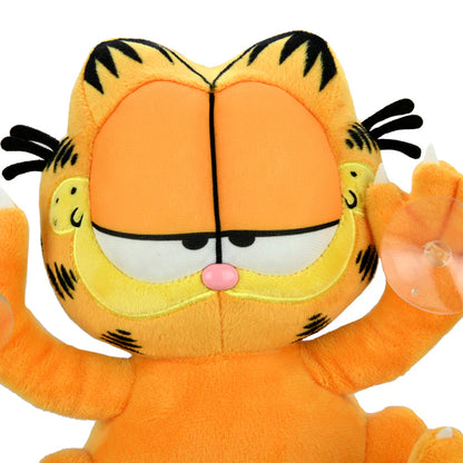 KID ROBOT - Garfield relaxed - Suction cup window clinger (Peluche de 8" para ventana)