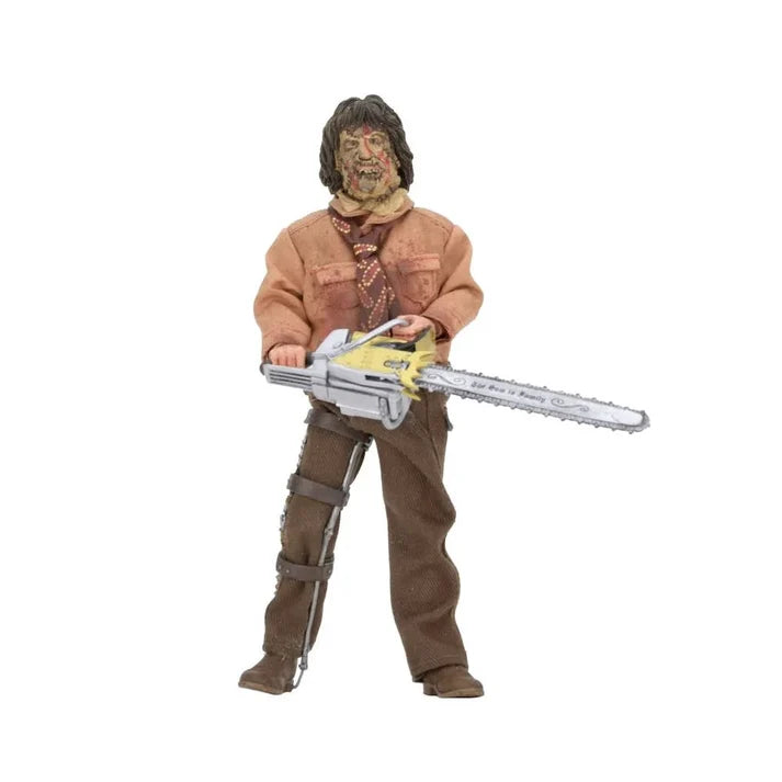 NECA - Texas Chainsaw Massacre 3 - Figura a escala de 8 pulgadas con ropa- Leatherface