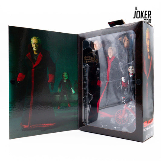 Saw - Figura a escala de 7 pulgadas Ultimate - Jigsaw Killer (Black Robe)