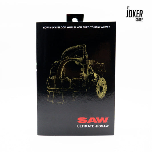 Saw - Figura a escala de 7 pulgadas Ultimate - Jigsaw Killer (Black Robe)
