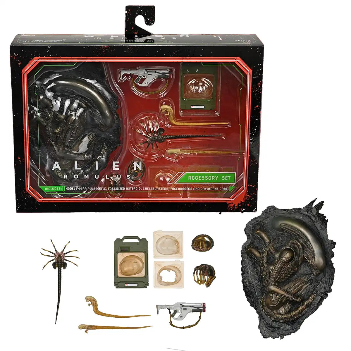 NECA - Alien Romulus - Set de accesorios para figuras de 7"