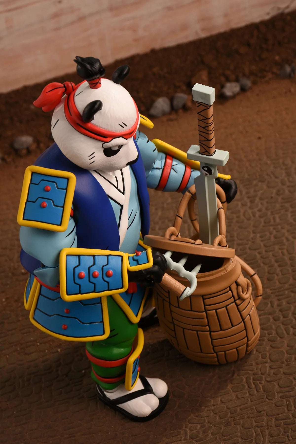 NECA - Teenage Mutant Ninja Turtles (Cartoon) Ultimate! - Panda Khan (Figura de 7")