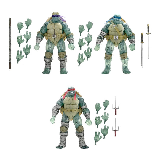 NECA - TMNT: The Last Ronin: Ghost Broder 3 Pack (Figuras de 7")