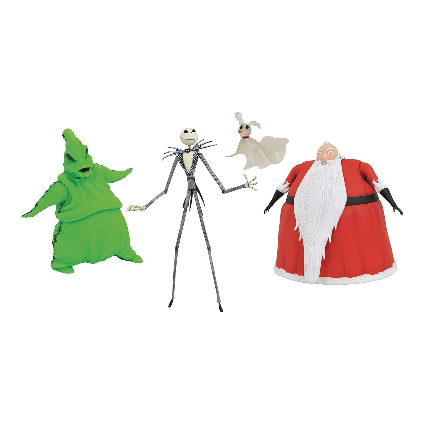 DIAMONT SELECT - Nightmare before Christmas (NBX) - Wave 3: Oogie Boogie, Santa Jack, Zero