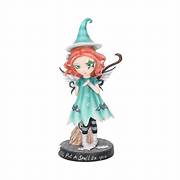Nemesis Now - NN Core: Fairies - Adorno de 19.5cm - I'll Put A Spell On You (celeste)