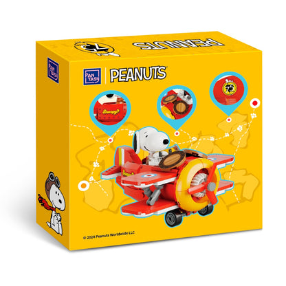 PANTASY - Snoopy (Peanuts) Where We Go Series - Biplane (Bloques para armar)