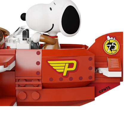 PANTASY - Snoopy (Peanuts) Where We Go Series - Biplane (Bloques para armar)