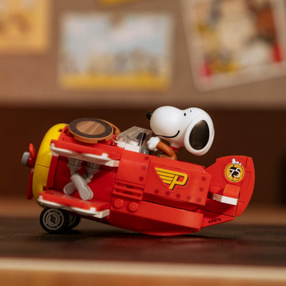 PANTASY - Snoopy (Peanuts) Where We Go Series - Biplane (Bloques para armar)