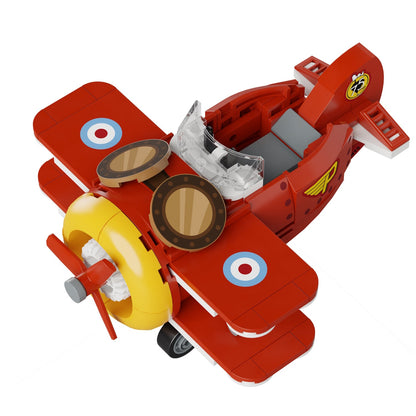 PANTASY - Snoopy (Peanuts) Where We Go Series - Biplane (Bloques para armar)