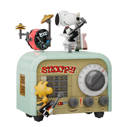 PANTASY - Snoopy (Peanuts) Retro Time Series - Radio (Bloques para armar)