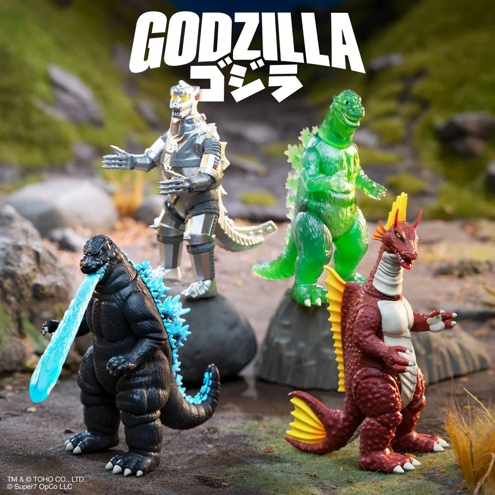 SUPER 7 - TOHO - Godzilla ReAction - Mechagodzilla 75' (Figura de 4")