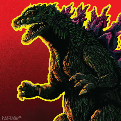 SUPER 7 - TOHO - Godzilla ReAction - Godzilla 2000 (Figura de 3.75")