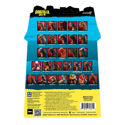 SUPER 7 - TOHO - Godzilla ReAction - Godzilla Blazing 1989 (Figura de 3.75")