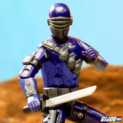 SUPER 7 Reaction+ O Ring - G.I. Joe Cartoon: Snake Eyes (Figura de 4")