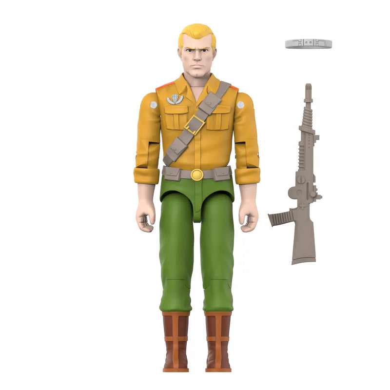 SUPER 7 Reaction+ O Ring - G.I. Joe Cartoon: Duke (Figura de 4")