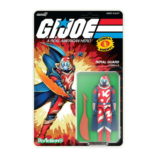 SUPER 7 Reaction+ O Ring - G.I. Joe Movie: Royal Guard (Figura de 4")