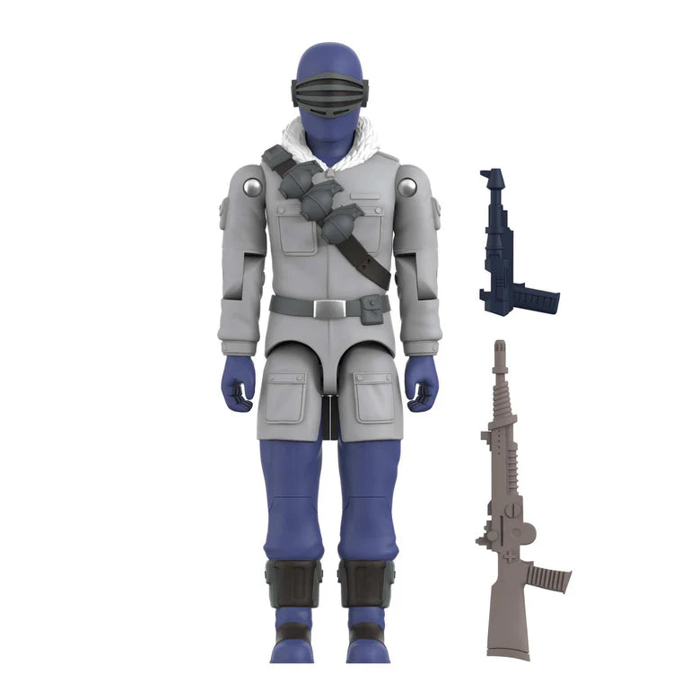 SUPER 7 Reaction+ O Ring - G.I. Joe Movie: Arctic Snake Eyes (Figura de 4")