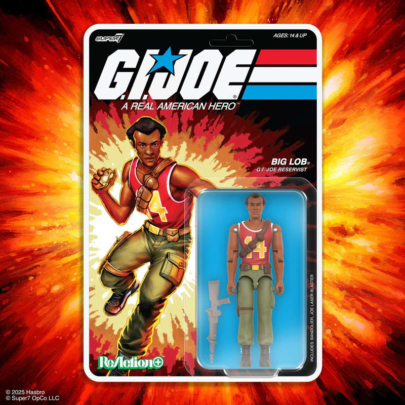 SUPER 7 Reaction+ O Ring - G.I. Joe Movie: Big Lob (Figura de 4")