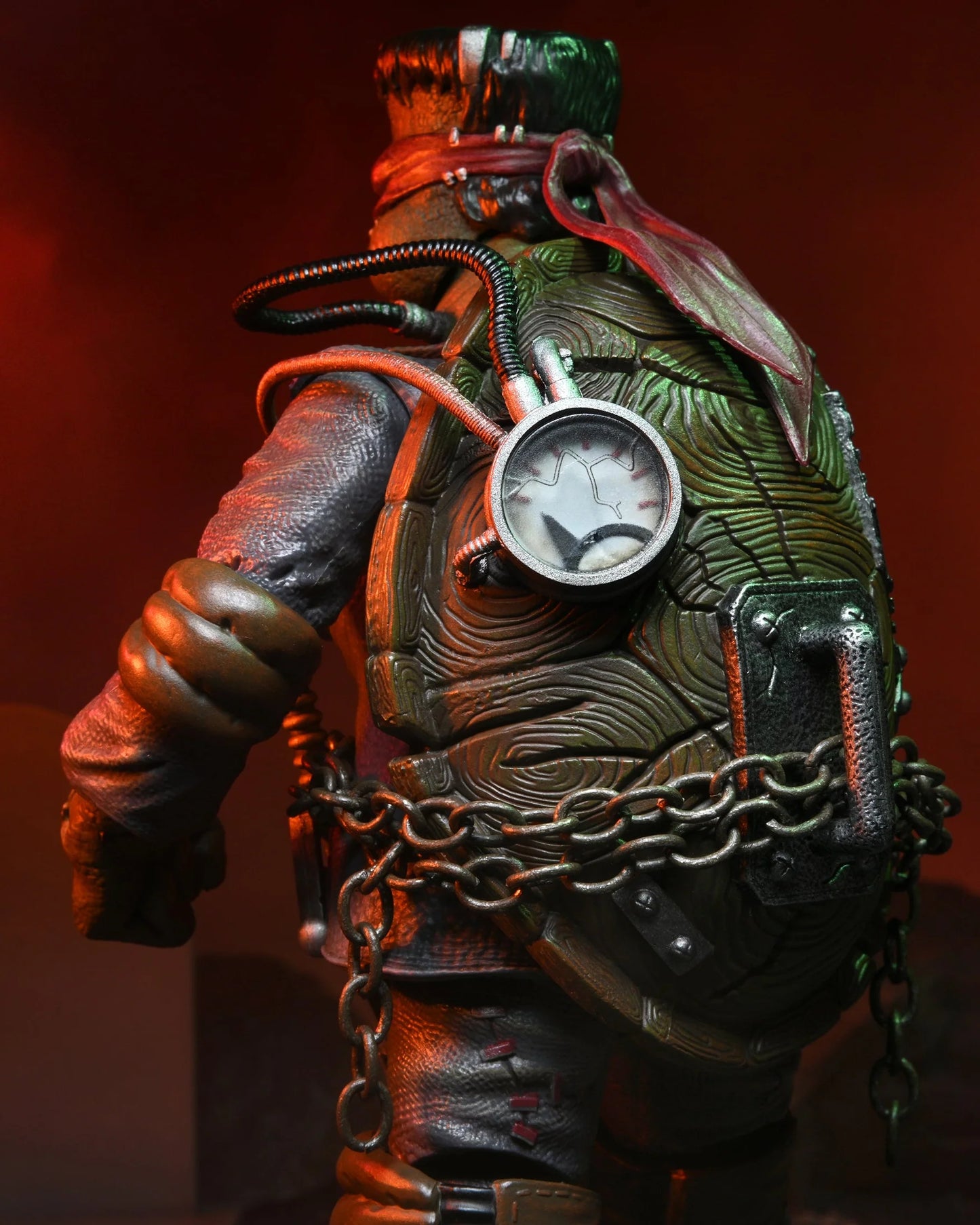 NECA - Universal Monsters x TMNT Ultimate! - Raphael as Frankenstein (Figura de 7")