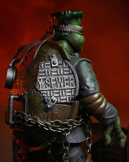 NECA - Universal Monsters x TMNT Ultimate! - Raphael as Frankenstein (Figura de 7")