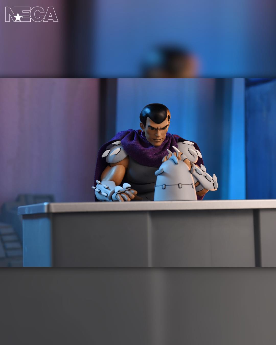 NECA - Teenage Mutant Ninja Turtles Cartoon - Ultimate Shredder (Figura de 7")