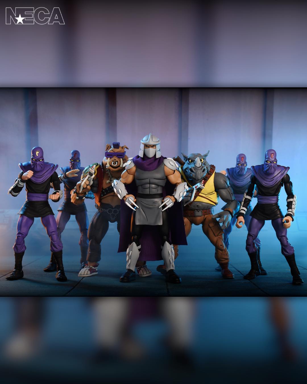 NECA - Teenage Mutant Ninja Turtles Cartoon - Ultimate Shredder (Figura de 7")