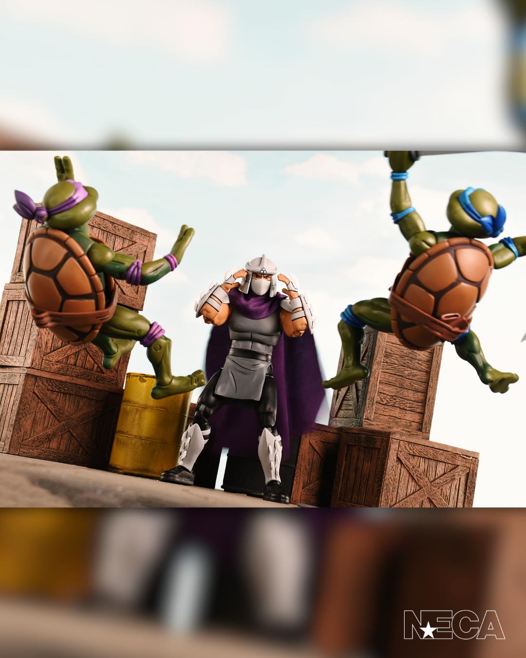 NECA - Teenage Mutant Ninja Turtles Cartoon - Ultimate Shredder (Figura de 7")