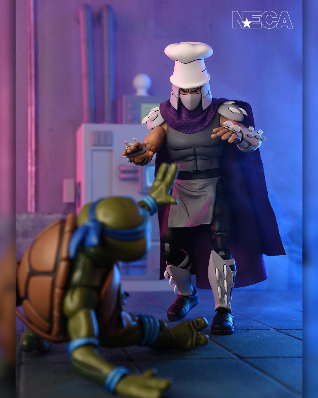 NECA - Teenage Mutant Ninja Turtles Cartoon - Ultimate Shredder (Figura de 7")