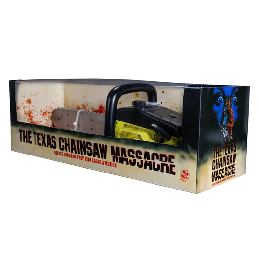 TRICK OR TREAT - The Texas Chainsaw Massacre (1974) - Chainsaw Prop with Sound (Réplica))