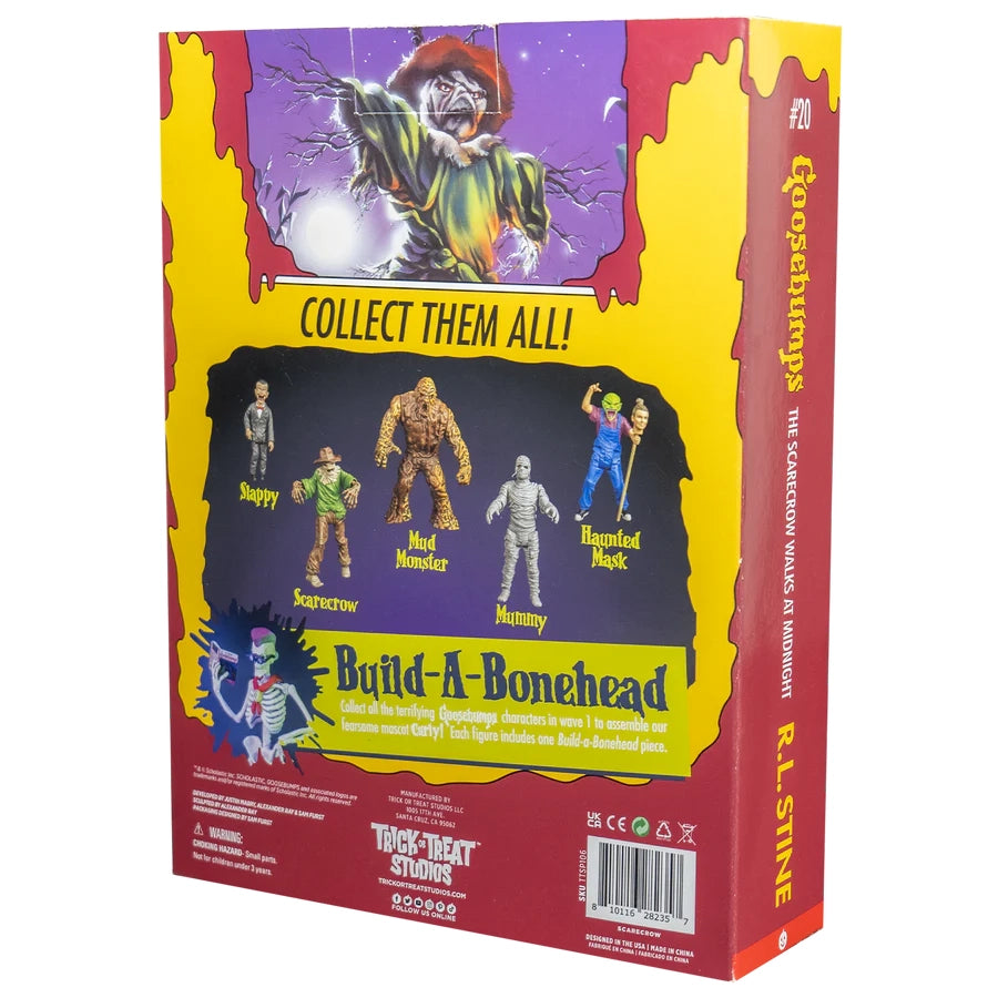 TRICK OR TREAT - Goosebumps - Serie x 5: Haunted Mask, Mud Monster, Mummy, Slappy & Scarecrow (Figuras de 5")