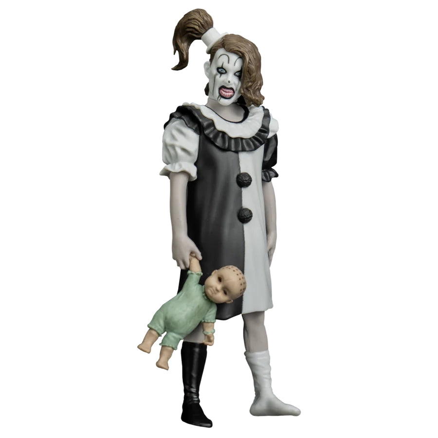 TRICK OR TREAT - Terrifier - Serie x 5: Eye Popping Art, Custome Shop Art, Pale Girl, Angel Warrior Sienna Shaw (Figuras de 5")