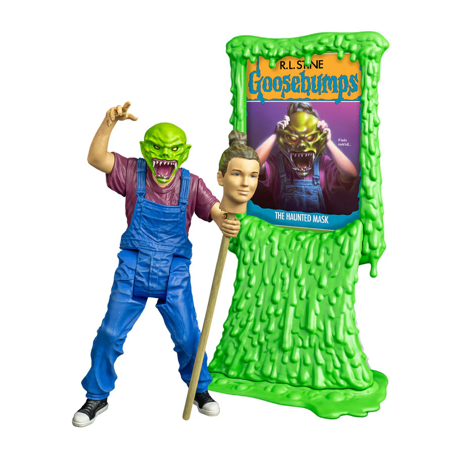 TRICK OR TREAT - Goosebumps - Serie x 5: Haunted Mask, Mud Monster, Mummy, Slappy & Scarecrow (Figuras de 5")