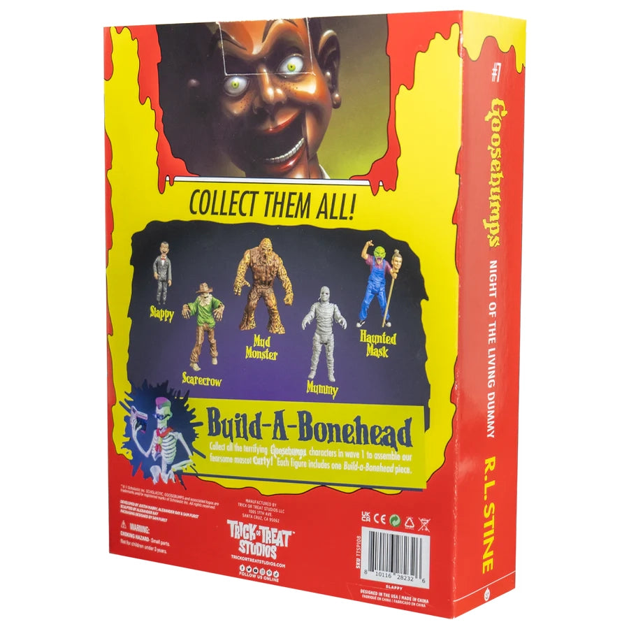 TRICK OR TREAT - Goosebumps - Serie x 5: Haunted Mask, Mud Monster, Mummy, Slappy & Scarecrow (Figuras de 5")