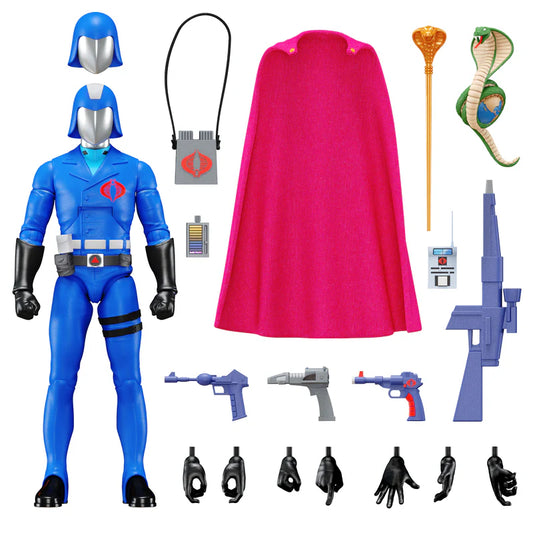 G.I. Joe Ultimates - Cobra Commander (Figura de 7")