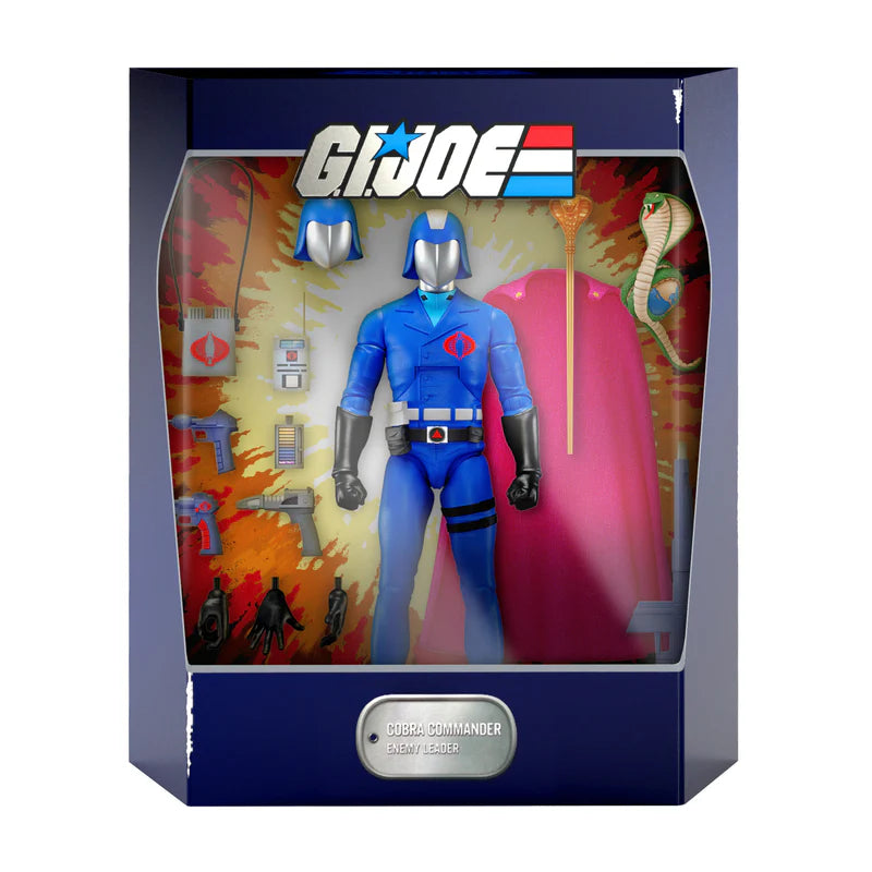 G.I. Joe Ultimates - Cobra Commander (Figura de 7")