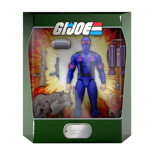 G.I. Joe Ultimates - Snake Eyes (Figura de 7")