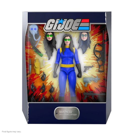 G.I. Joe Ultimates - Baroness Blue (Cobra Intelligence Officer) (Figura de 7")