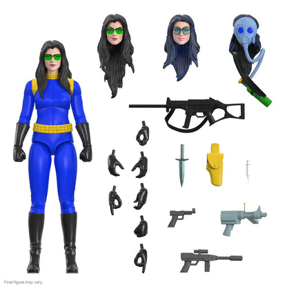 G.I. Joe Ultimates - Baroness Blue (Cobra Intelligence Officer) (Figura de 7")