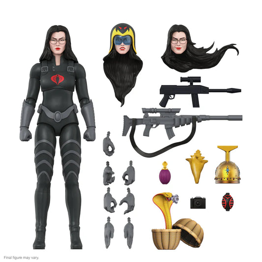 G.I. Joe Ultimates - Baroness (Cobra Intelligence Officer) (Figura de 7")