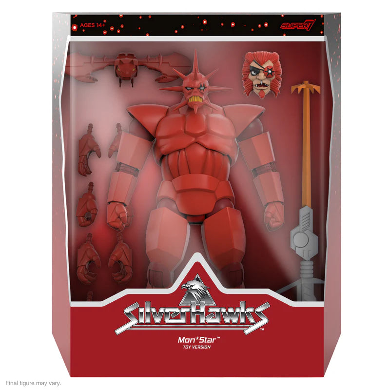 SUPER 7 - SilverHawks Ultimates! Mon*Star (Toy Version) (Figura de 7")